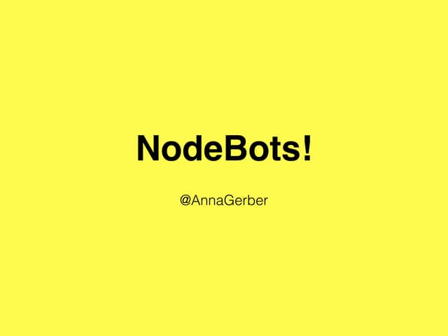 International NodeBots Day Brisbane roundup (BrisJS)