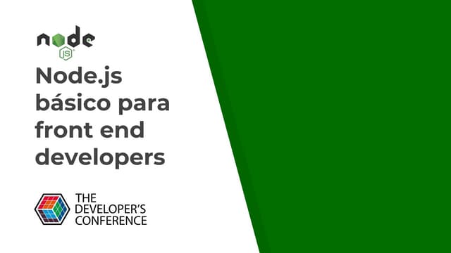 Node básico para front end developers