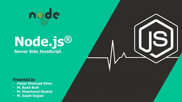 NodeJS Presentation