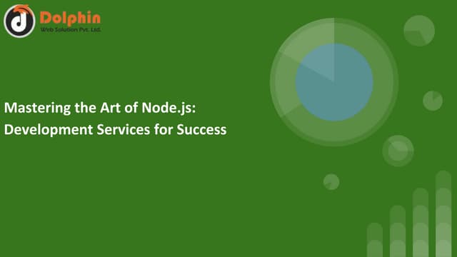 Mastering the Art of Node.js: Development Services for Success