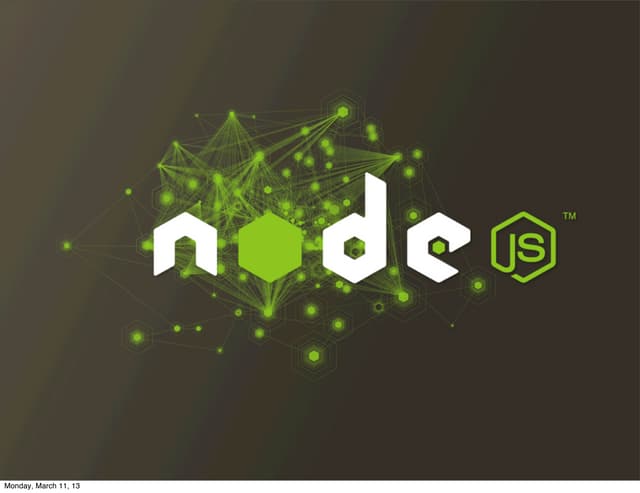 Einführung in Node.js