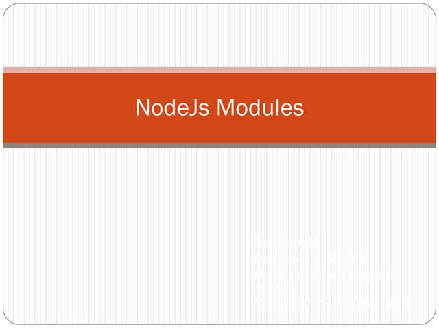 NodeJs Modules1.pdf