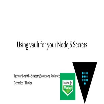 Nodejsvault austin2019