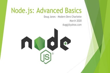 Node.js - Advanced Basics