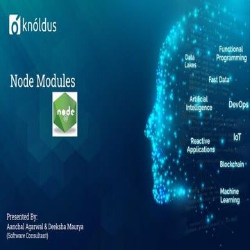 Node modules | PPT