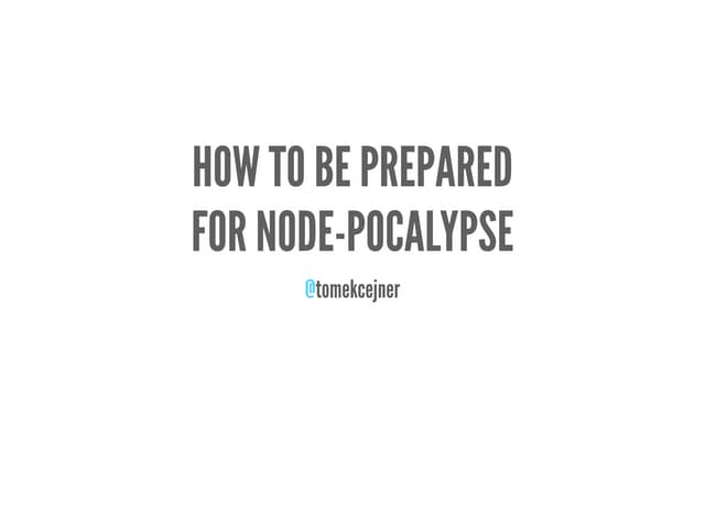 How to build mobile API with Node.js