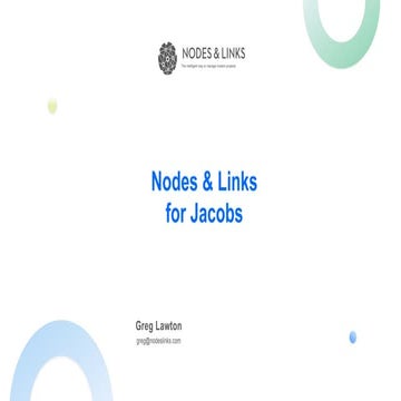 Nodes & Links X Jacobs construction scheduling demo.pdf