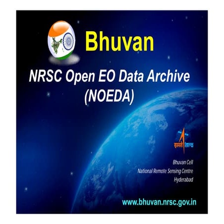 NRSC Open EO Data Archive