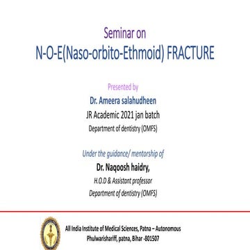 NOE fracture.pptx