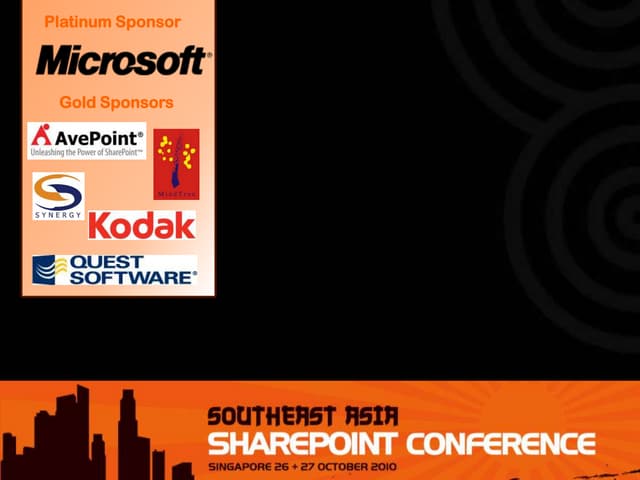 SEASPC 2011 - SharePoint Security in an Insecure World: Understanding the Fiv...