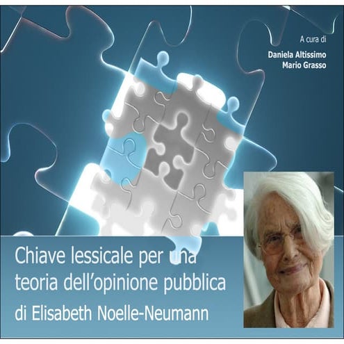 Chiave lessicale per una teoria dell’opinione pubblica