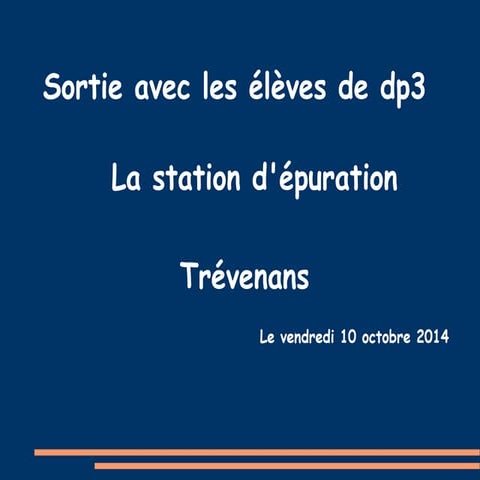 Station d'épuration trévenans | ODP