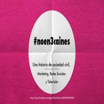 Noen3caines. Un análisis desde el marketing
