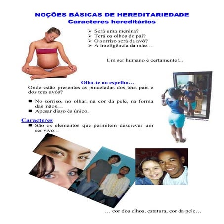 Noções básicas de hereditariedade