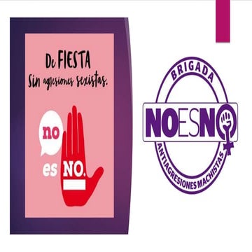 ¡Felices fiestas, San José! Por unas fiestas libres, alegres y seguras. NO ES NO