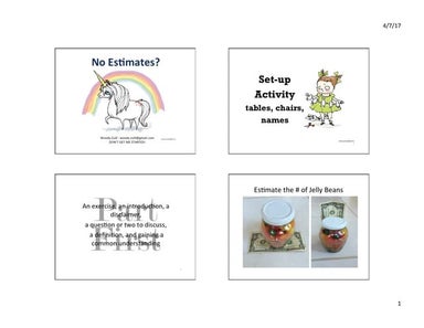 Beyond Estimates: Estimates or NoEstimates? by Woody Zuill at #AgileIndia2019