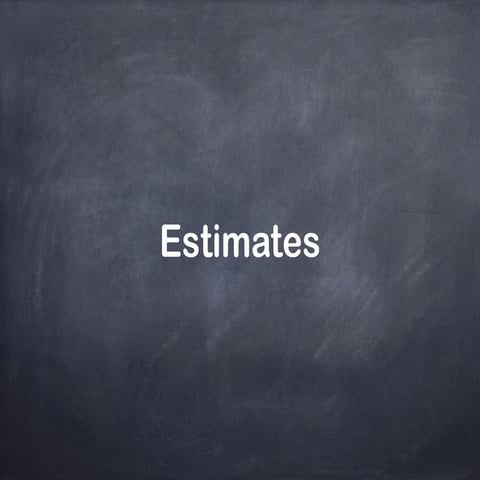 #NoEstimates