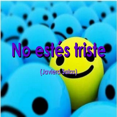 No Estés Triste