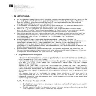 Nofc   menjador i horaris