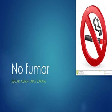 No fumar edgar adian tapia.- paralisis cerebral