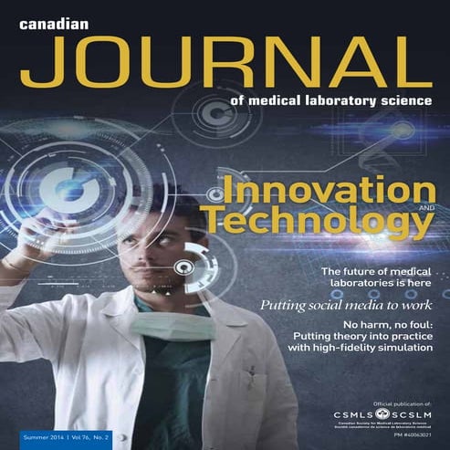 No harm, no foul: Canadian Journal of Medical Laboratory Science