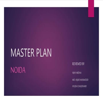 Noida Master Plan 2021