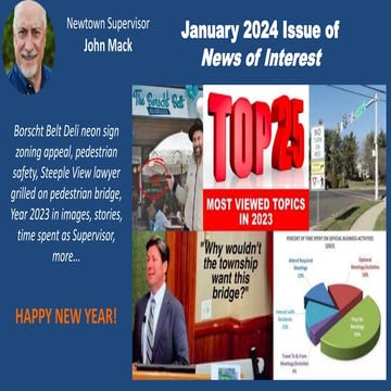 January 2024 News of Interest