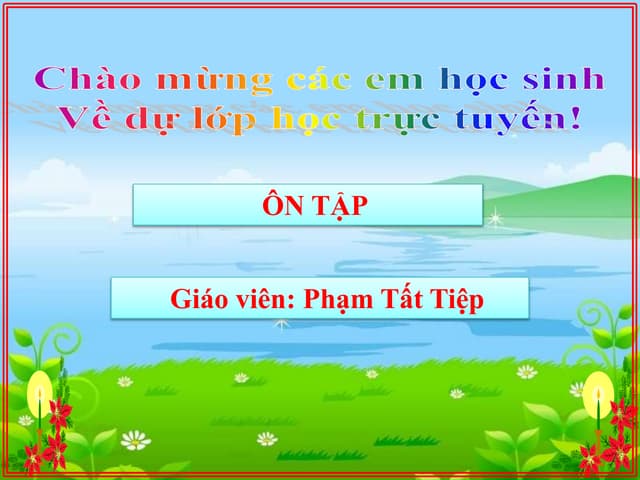 Noi quy hoc truc tuyen buoi dau tien