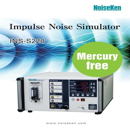 Noiseken ins220 Impulse Noise Simulator denkei