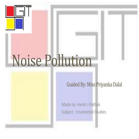 Noise pollution