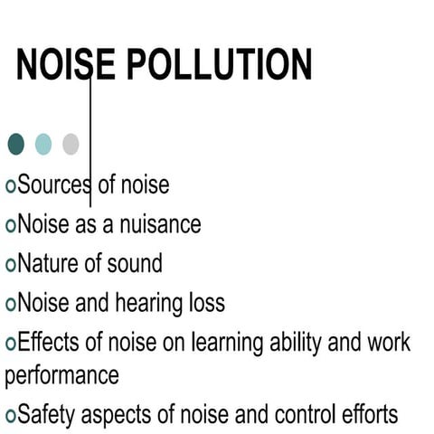 NOISE POLLUTIONs.pdf Bachelor of science