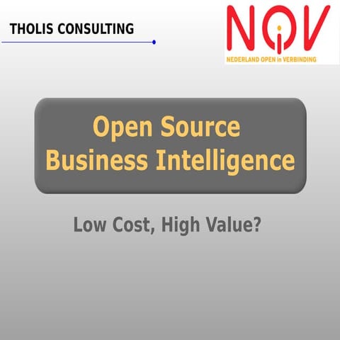 NOIV Open Source BI