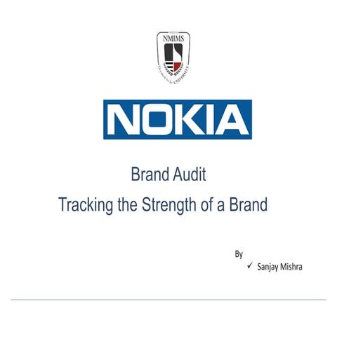Nokia brand-audit