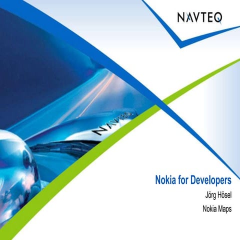 Mobile Manifest - Nokia Maps