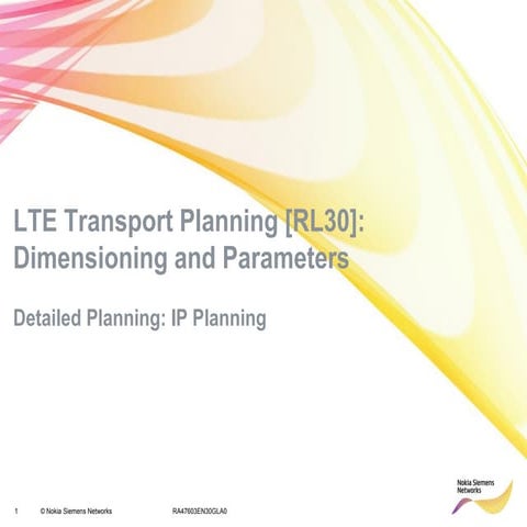 Nokia LTE IP Planning Guide