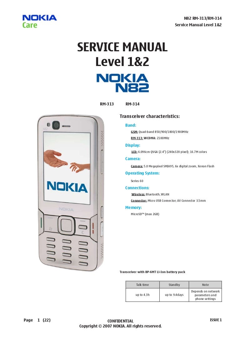 [MNL-2891] Free Download Service Manual Level 3 4 For Nokia Mobiles | 2019  Ebook Library