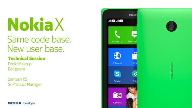 March 2014 Meetup - Nokia X Tech Se...