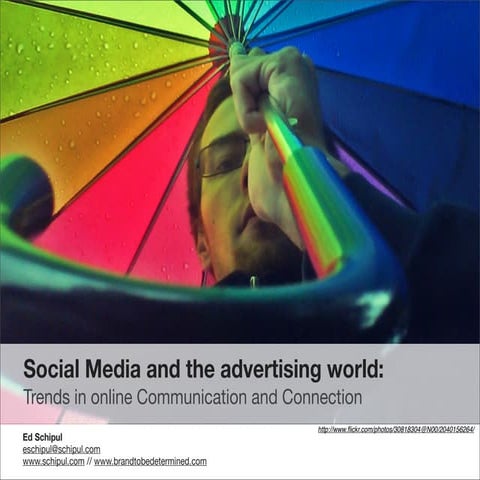 Social Media for the Advertising set