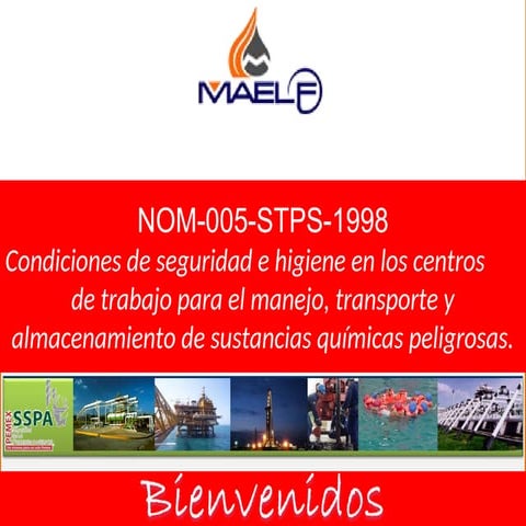 NOM-005-STPS-1998 almacenamiento y transporte de sustancias | PPT