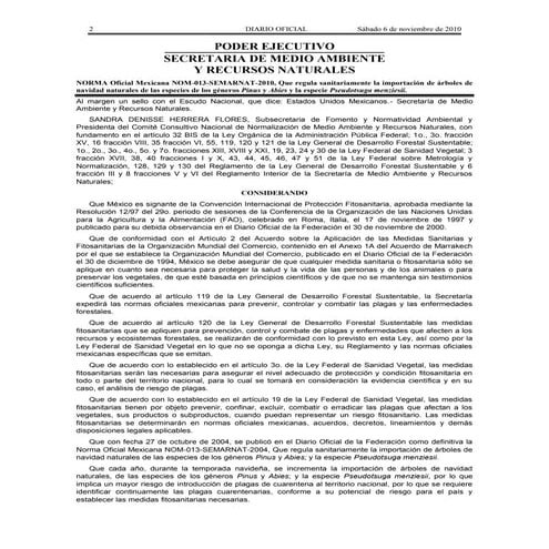 Nom 013-semarnat-2010