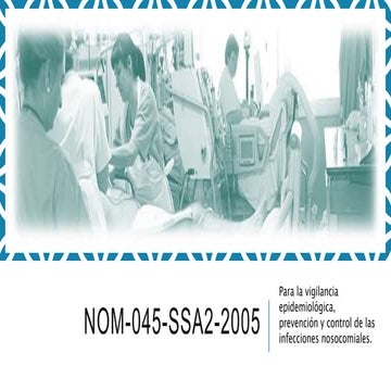 NORMA Oficial Mexicana NOM-045-SSA2-2005
