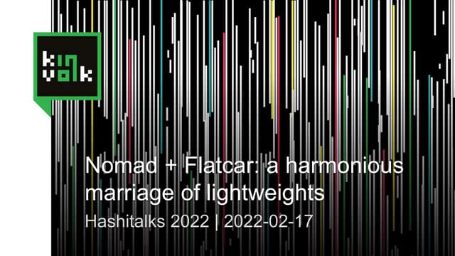 Nomad + Flatcar: a harmonious marriage of lightweights