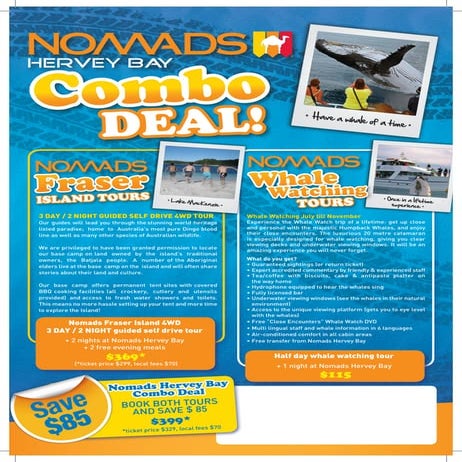 Nomads package   whale - fraser
