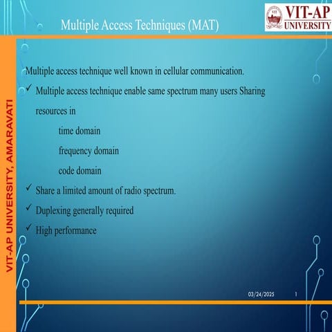 Fundamentals of NOMA in wireless communication.pptx