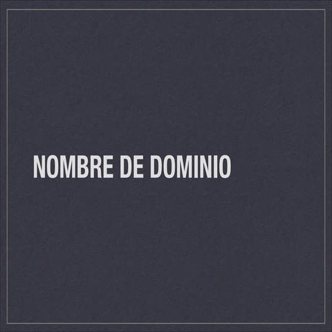 Nombre de dominio