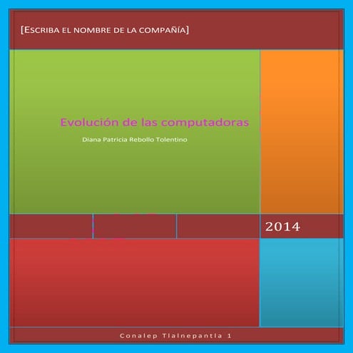 evolución de las computadoras