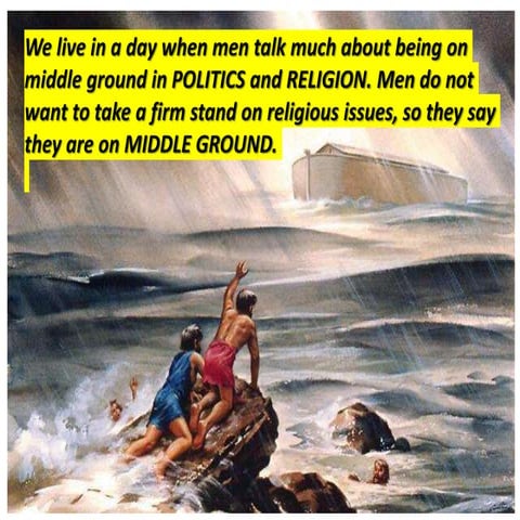 No middle ground | PPTX