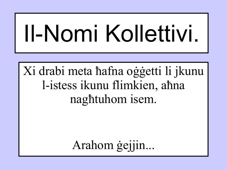 Nomi kollettivi