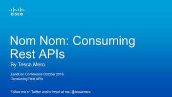 Nom Nom: Consuming REST APIs