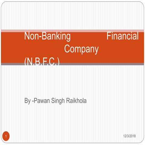 Non banking financial company 